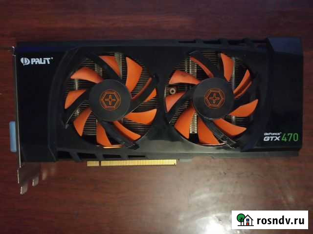 Видеокарта Nvidia GTX 470 1,3 Гб Новокузнецк - изображение 1