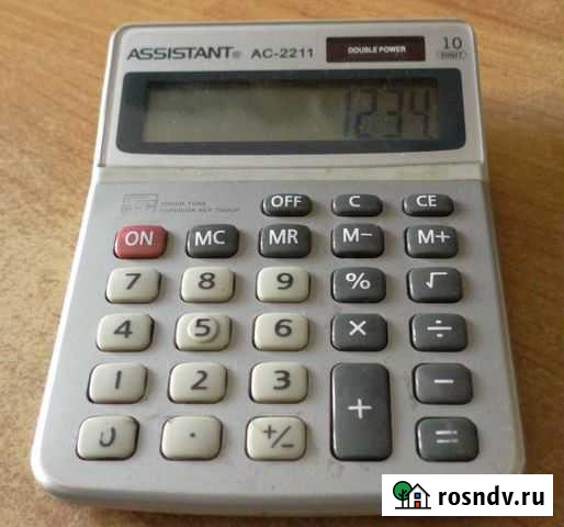Калькулятор assistant AC-2211 Омск - изображение 1