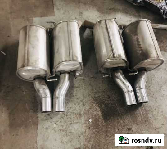 Бмв е60 м5 глушитель бочки Грозный - изображение 1