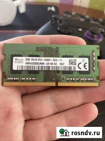 Оперативная память для ноутбука ddr4 2gb Фокино - изображение 1