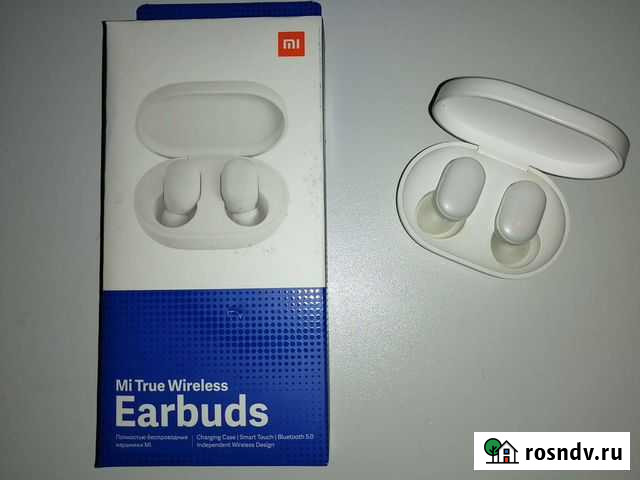 Наушники mi true wireless earbuds Омск - изображение 1