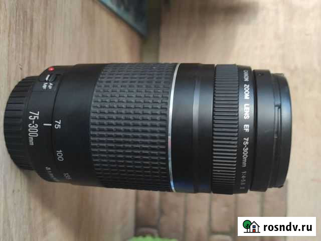 Объектив Сanon EF 75-300 mm 1:4-5.6 III Иркутск - изображение 1