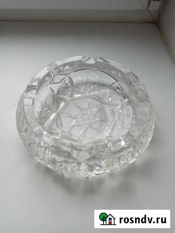 Пепельница хрустальная СССР Волгоград - изображение 1