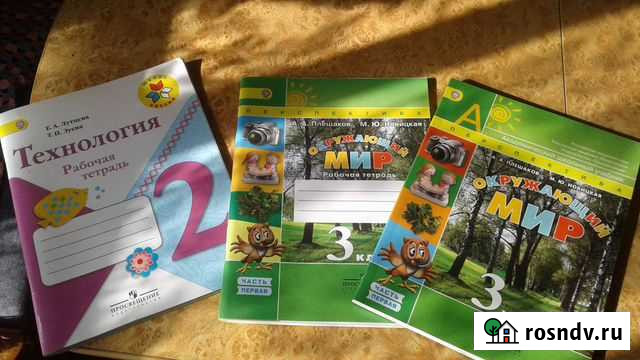 Рабочие тетради (Технология 2кл и окружающий мир) Йошкар-Ола - изображение 1