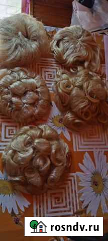 Шиньон из натуральных волос для блондинок Саратов - изображение 1