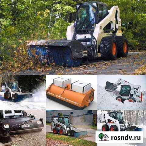 Погрузчик с бункерной щеткой Калининград