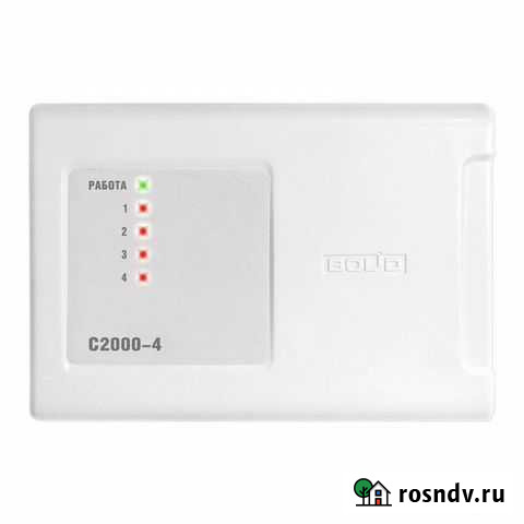 C2000-4 прибор приемо-контрольный охранном-пожарн Мурино - изображение 1
