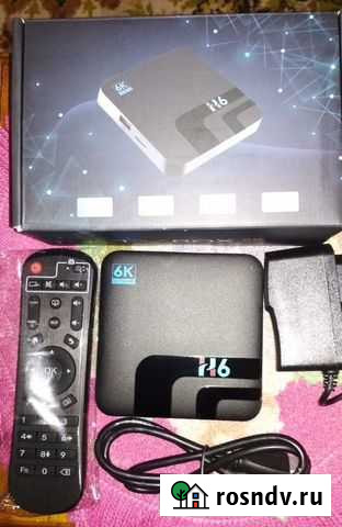 Смарт тв приставка H6 2G+16G на Андроиде Ижевск - изображение 1