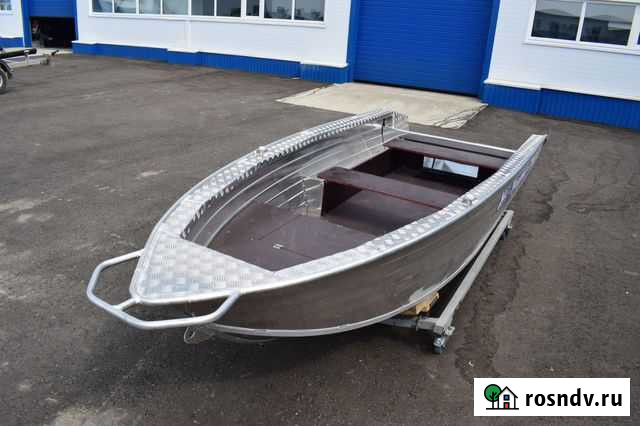 Лодка с увеличенными бортами Wyatboat-390Р новая Казань - изображение 1