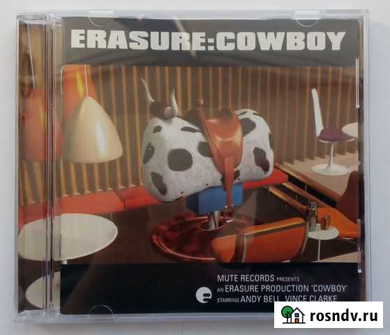 CD Erasure - Cowboy 1997 (Holland) Барнаул - изображение 1