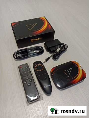 TV приставка vontar X3, S905X3, 4/32 Гб Владимир - изображение 1