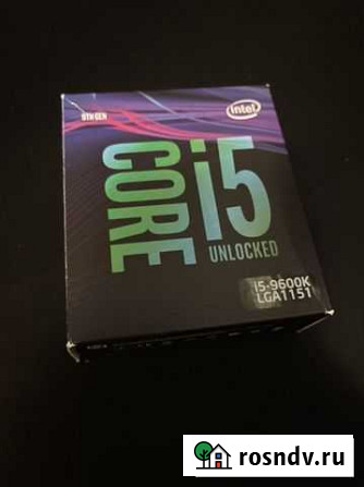 Процессор intel core i5 9600k Москва - изображение 1