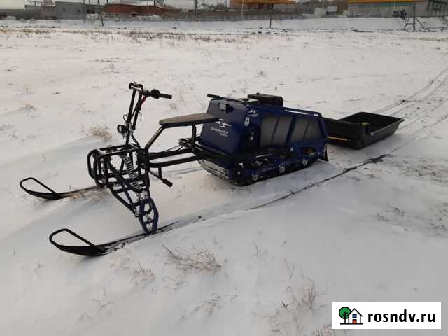 Мотобуксировщик 15 л.с. с лыжным модулем Кемерово - изображение 1