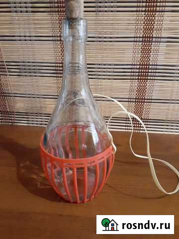 Бутылка в оплётке СССР Йошкар-Ола - изображение 1