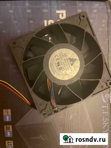 Кулер 120мм, 7500 об/мин, 12 В, Delta PFC1212DE Подольск - изображение 1