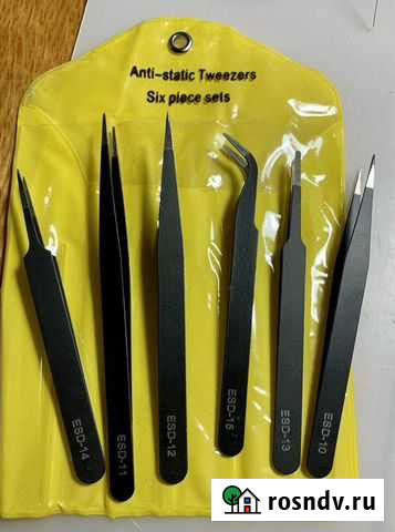 Набор пинцетов 6 шт Дзержинск - изображение 1
