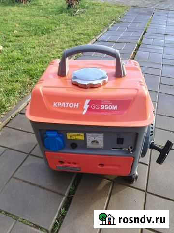Бензиновый генератор кратон GG-950M Одинцово - изображение 1
