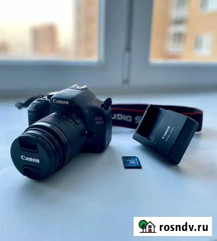 Зеркальный фотоаппарат canon eos 550d Красноярск - изображение 1