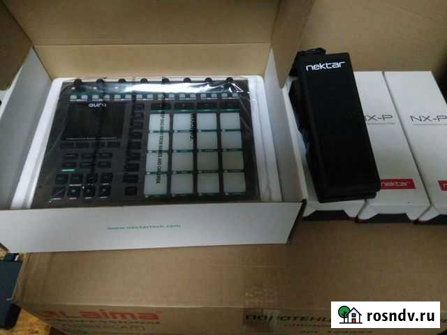 Midi контроллер Nektar Aura + педали экспрессии NX Балашиха - изображение 1