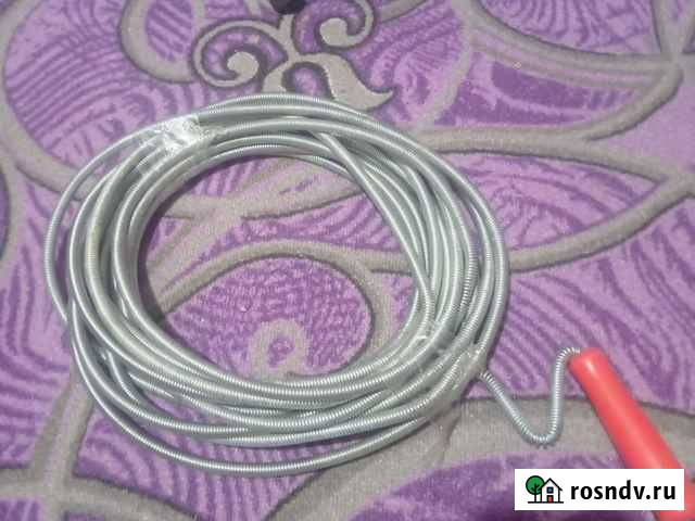 2 троса для прочистки канализации Усинск - изображение 1