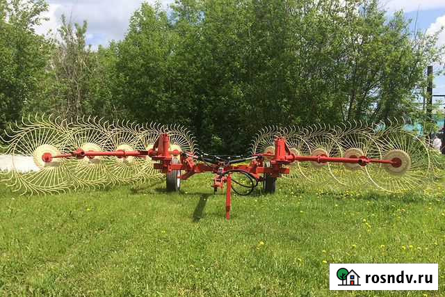Грабли валковые колесно-пальцевые гвкп-7.10 «bravo Новосибирск - изображение 1