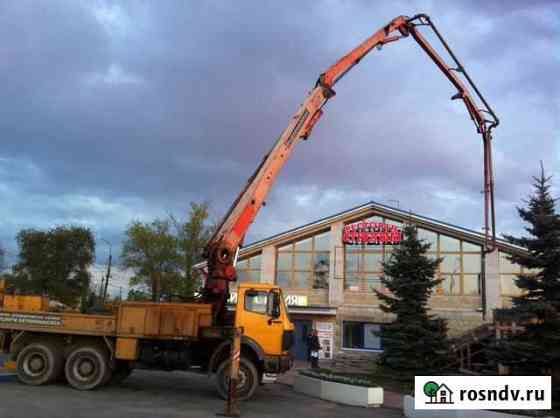 Аренда автобетононасоса, бетононасос Санкт-Петербург
