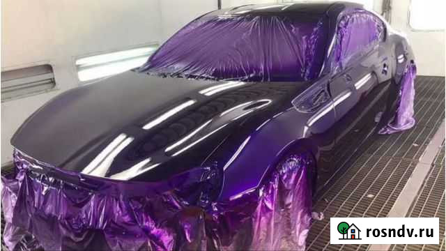 Покраска авто, кузовной ремонт стапель, запчасти Курск - изображение 1