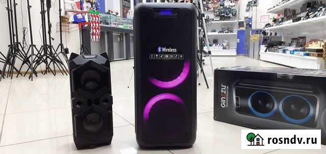 Колонка Ginzzu + сабвуфер 200вт 68см Rgb подсветка Самара - изображение 1