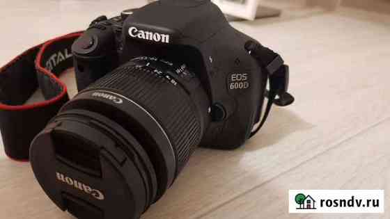Зеркальный фотоаппарат canon 600d Краснодар