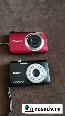Продаются два фотоаппарата Canon и Никон Барнаул - изображение 1