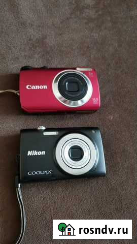 Продаются два фотоаппарата Canon и Никон Барнаул - изображение 1