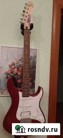 Электро гитара Yamaha Pacifica с педалью Овердрайв Красноярск - изображение 1