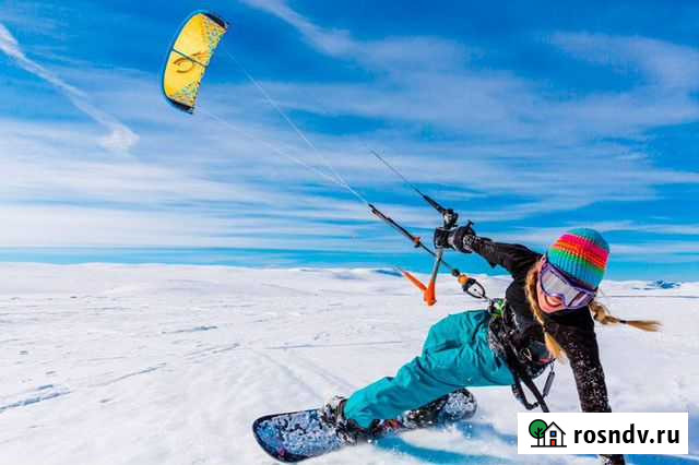 Кайт школа. Обучение сноукайтингу. Подарочные серт Абакан - изображение 1