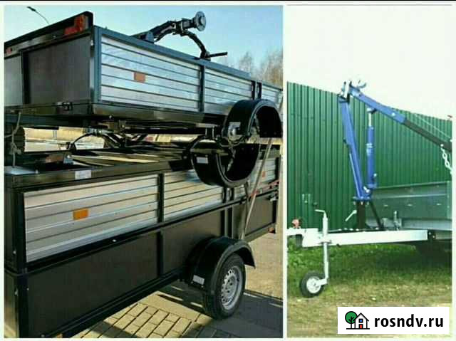 Прицеп бортовой Промагроприцеп 9835-72-1, 2020 Казань - изображение 1