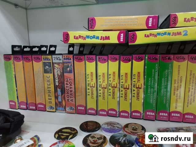 Картриджы Sega Березовский - изображение 1