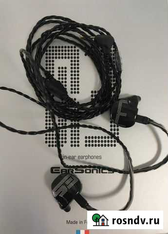 Наушники-вкладыши Earsonics ES3 Железногорск - изображение 1