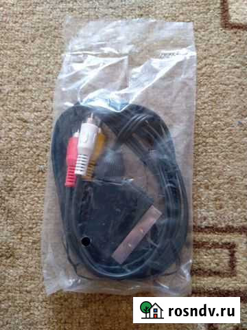 Кабель scard-3rca, 3rca-3rca Хабаровск - изображение 1