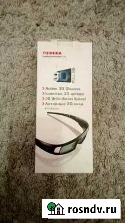 Активные 3D- очки Toshiba FPT-AG02G Петропавловск-Камчатский - изображение 1