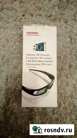 Активные 3D- очки Toshiba FPT-AG02G Петропавловск-Камчатский - изображение 1