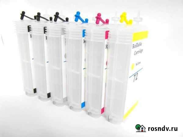 Перезаправляемый картридж пзк 72 HP 790 Уфа - изображение 1