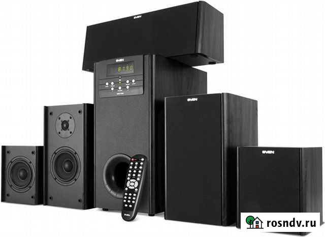 Колонки 5.1 sven ihoo T100U(новые) 150w Абакан - изображение 1