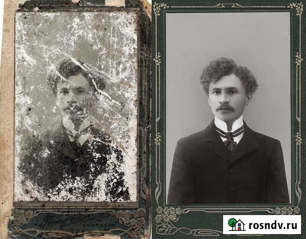 Реставрация и восстановление старых фотографий Чита - изображение 1