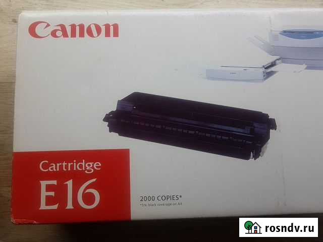 Картридж Canon E-16 (1492A003) Набережные Челны - изображение 1