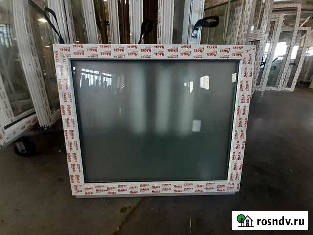 Окно Пластиковое. Глухое. 1150*1000. Старый Оскол Старый Оскол - изображение 1