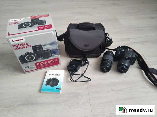 Зеркальный фотоаппарат Canon 600D Калининград - изображение 1