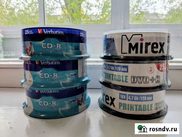 Диски CD-R, DVD+R Кемерово - изображение 1