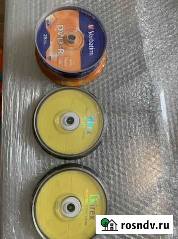 Диски dvd-r новые Хабаровск - изображение 1