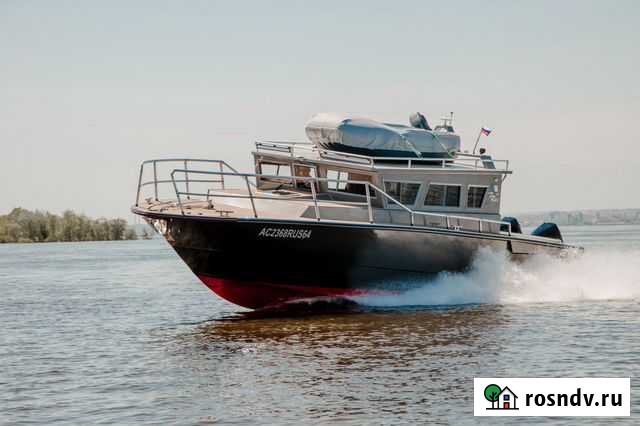 Катер  Trex - 40 , 12.10 м.,алюминиевый (амг-5М) Москва - изображение 1