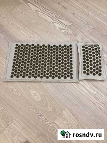 Массажный коврик аппликатор игольчатый + подушка Набережные Челны - изображение 1