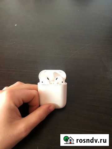 Наушники apple airpods 1 оригинал Верхняя Пышма - изображение 1